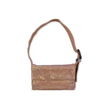 BENEDETTA BRUZZICHES Vitty La Mignon Embellished Shoulder Bag