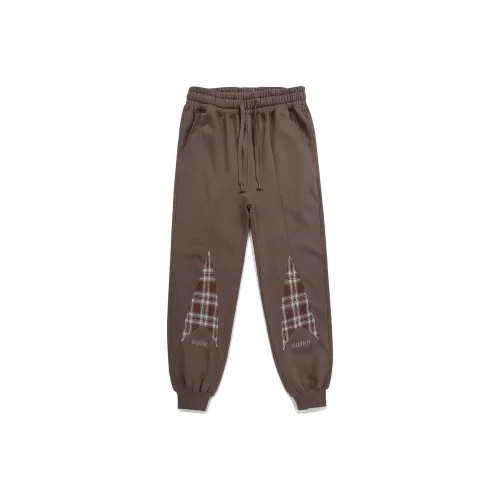 Guuka Casual Pants Men Dark Coffee