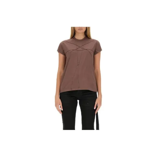 Rick Owens DRKSHDW T-Shirts Women's Brown