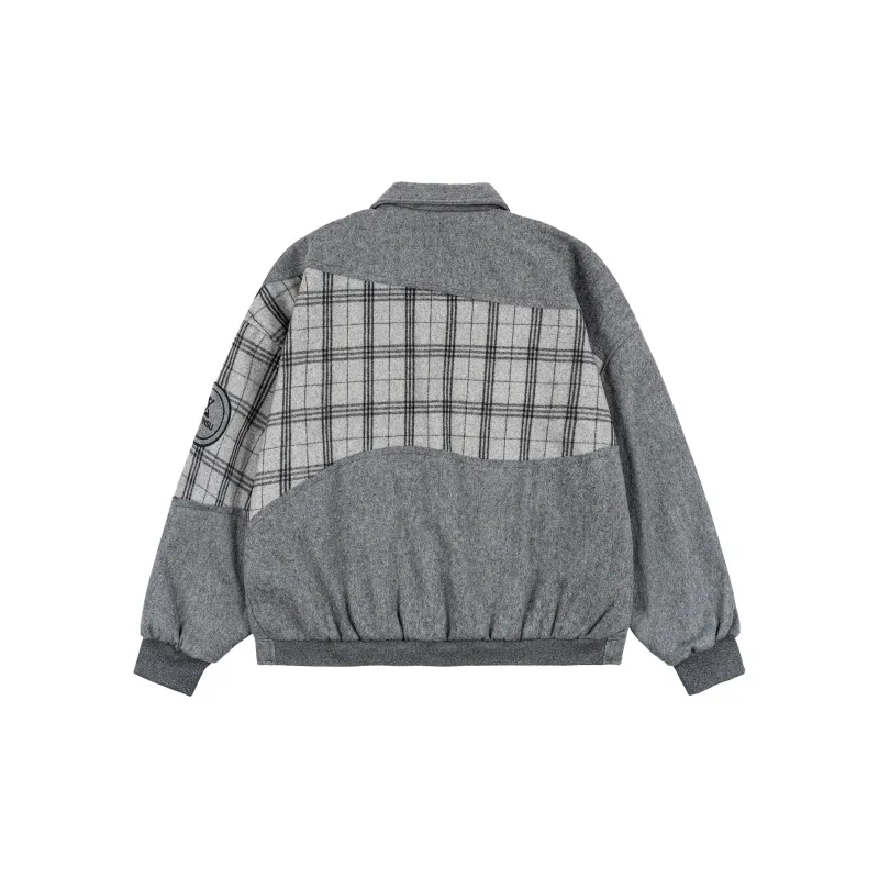 XINYINSU Jackets Coats Unisex Gray-1