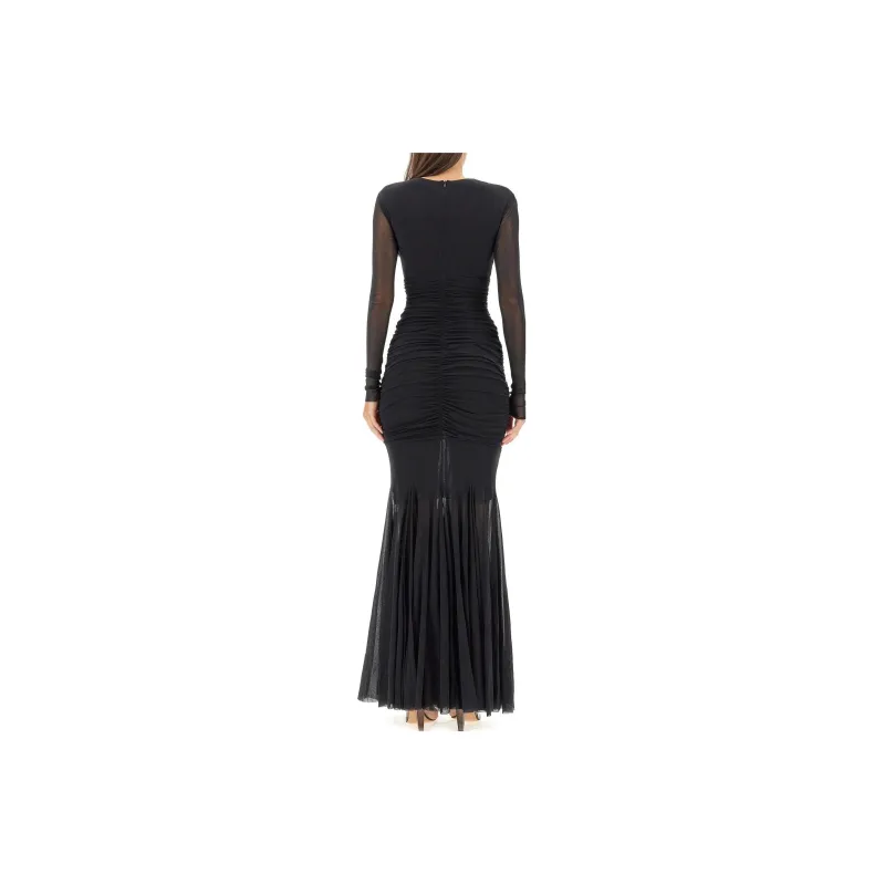PHILOSOPHY DI LORENZO SERAFINI Long Sleeved Dresses Women's Black-1