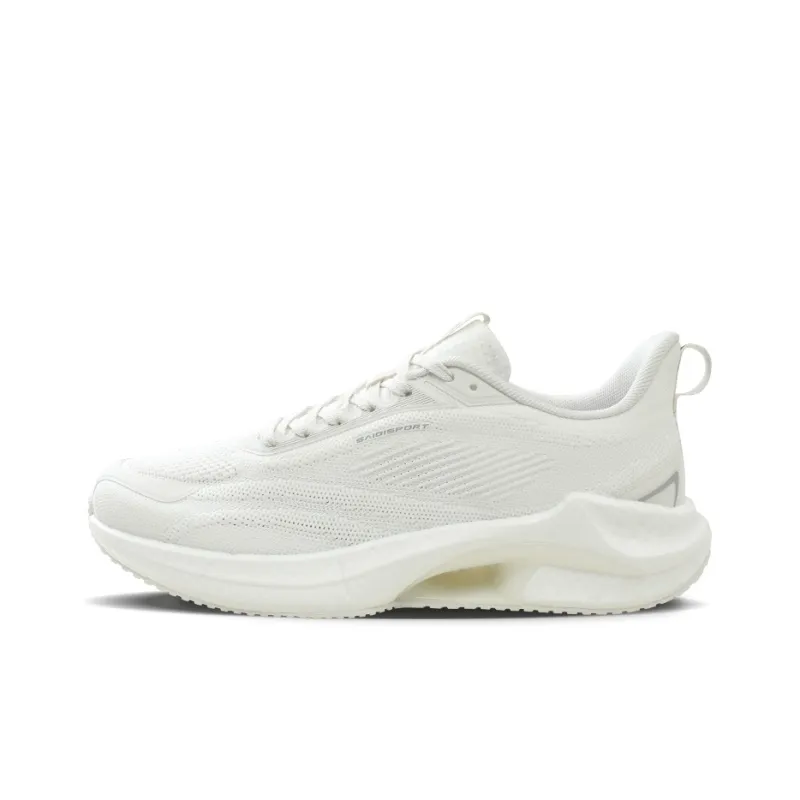 SAIQI Low Top Supercritical Running Shoes Men's Pearl White-0