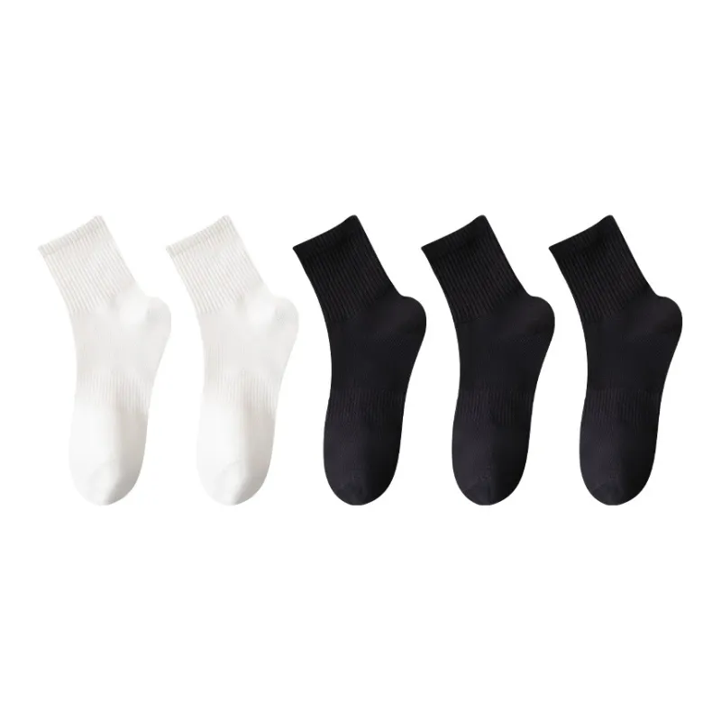 MIIOW Mid Calf Socks Men's 5 Pack-4