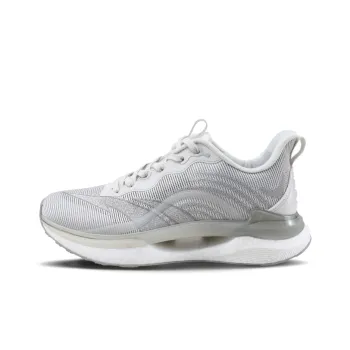 SAIQI Low Top Running Shoes Men's Pearl White