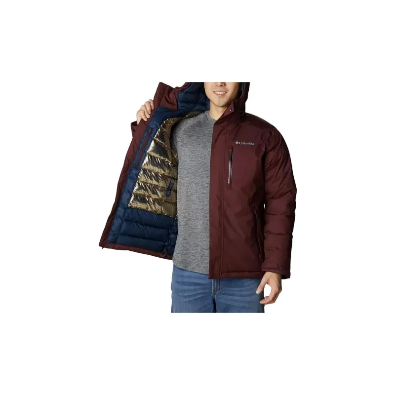 Columbia Jackets Men Burgundy-1