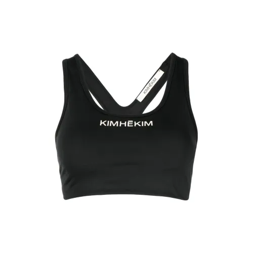 KIMHEKIM Logo-print Cropped Top