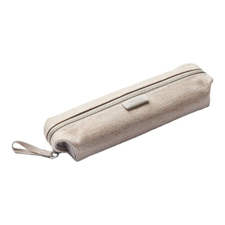 BELLROY Polyester Clutch Pen Pouch Storage Bag Unisex Silver Shell Gray-0