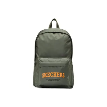 Skechers Fabric Backpack Large Size Unisex Lime Gray