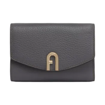 Furla Primula Cow Leather Wallet Medium Size Women's Greece Color