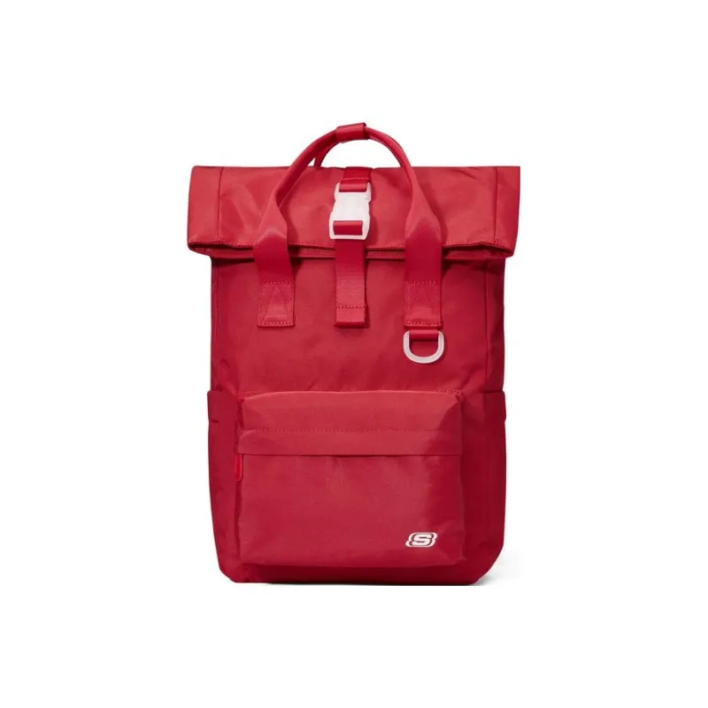 Skechers Fabric Backpack Large Size Unisex Red-0