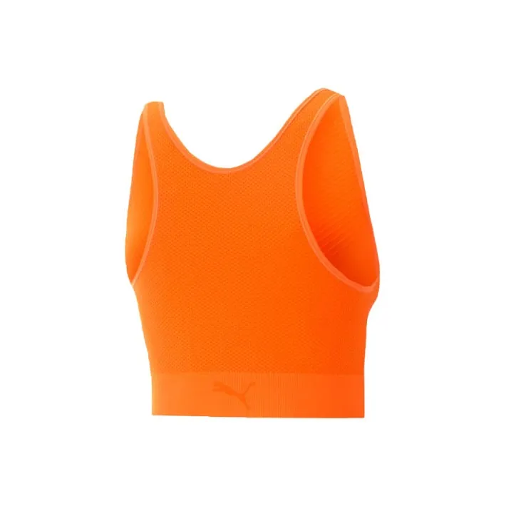 PUMA INFUSE EvoKNIT Sleeveless Sports Shirts Women's Orange-1
