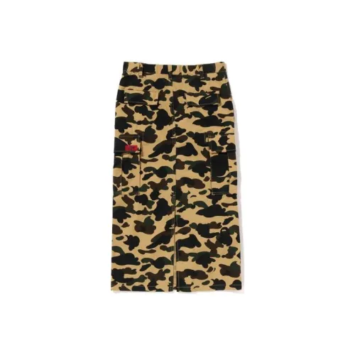 A BATHING APE Casual Long Skirts Women's