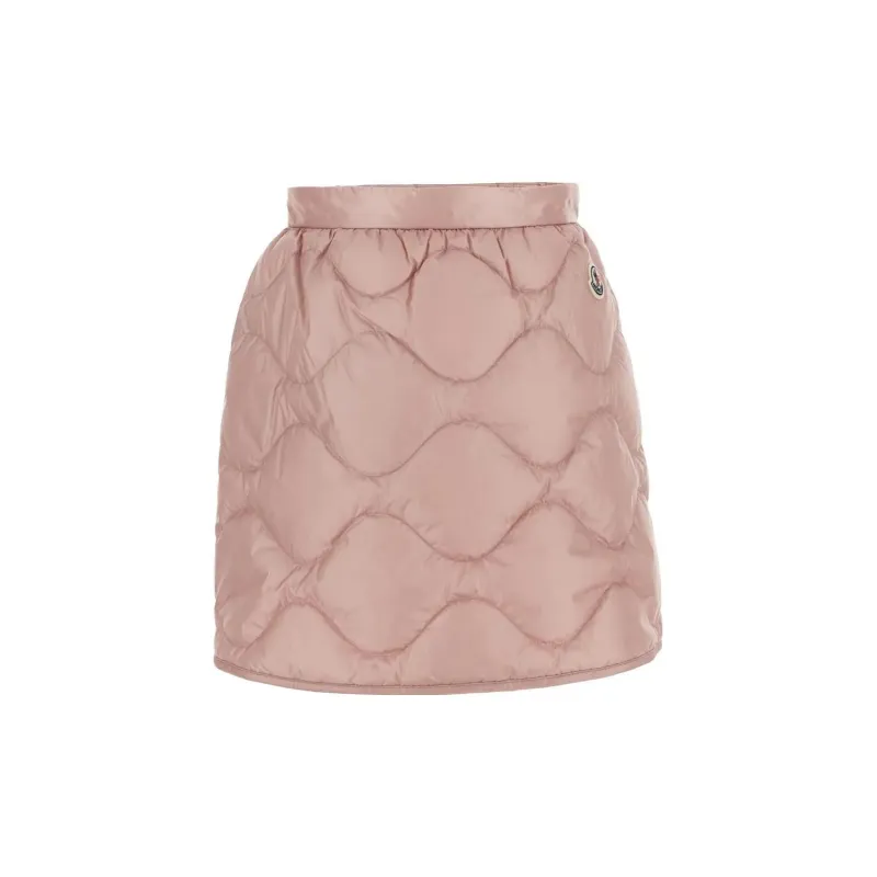 Moncler Casual Short Skirts Women's Beige-1