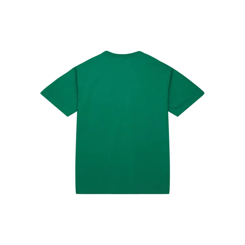 Mitchell Ness T Shirts Men Green-1