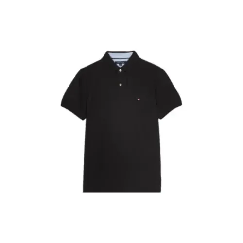 Tommy Hilfiger Polo Shirts Men Black