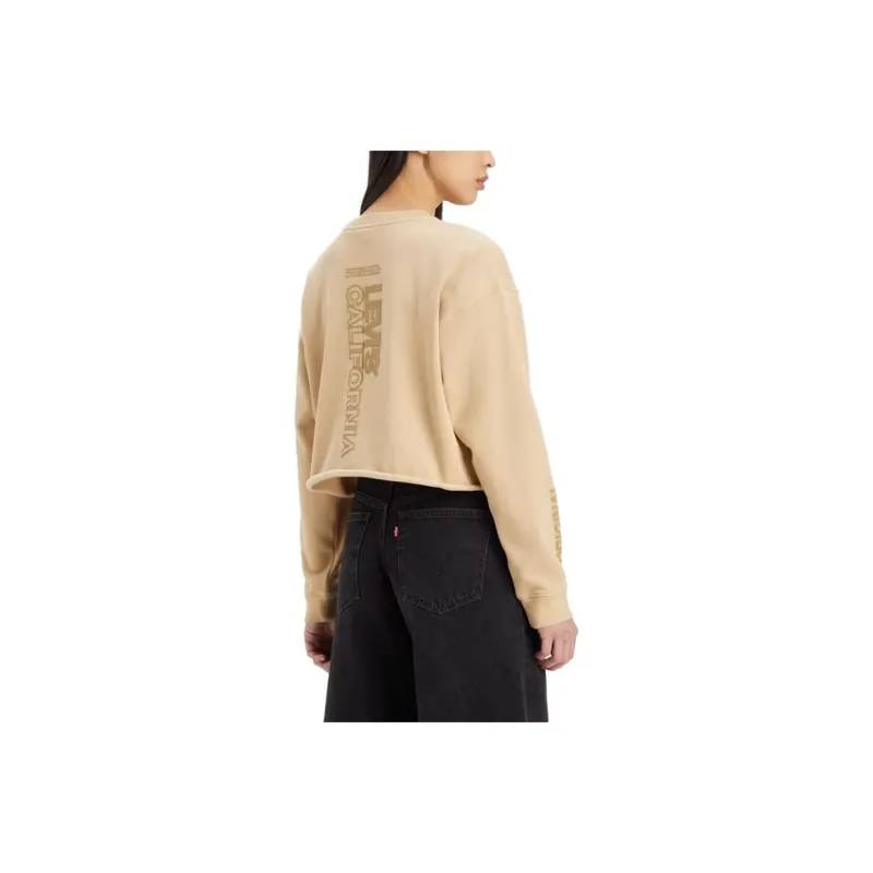 Levi's Sweatshirt Women's Beige-2