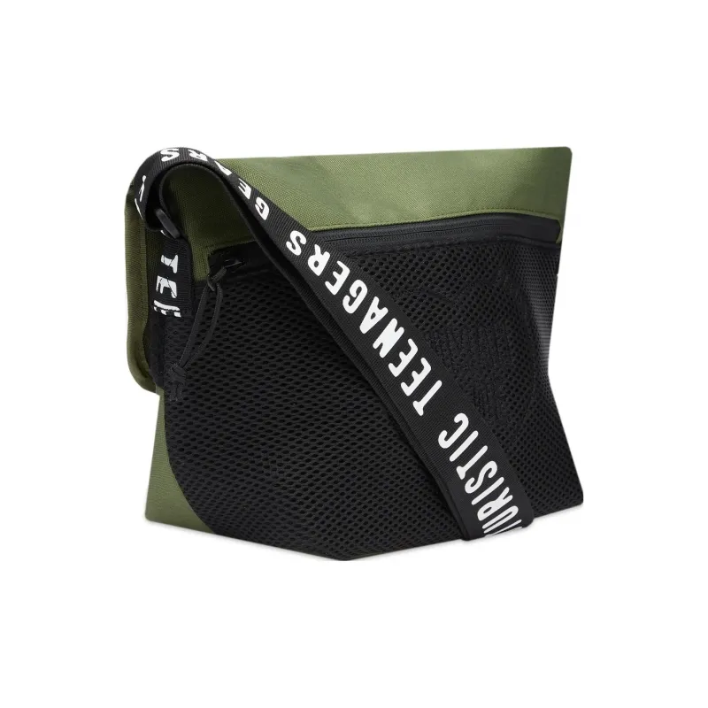 HUMAN MADE Canvas Canvas Bag Crossbody Bag Small Size Unisex Green-1