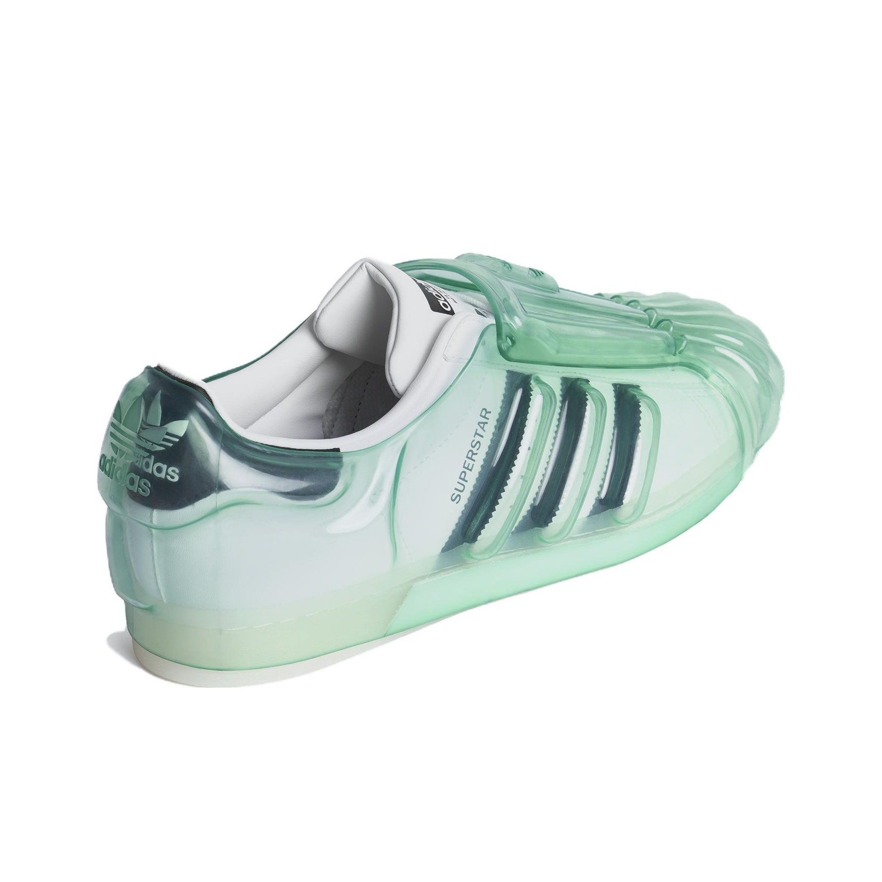 Adidas originals Superstar Green POIZON