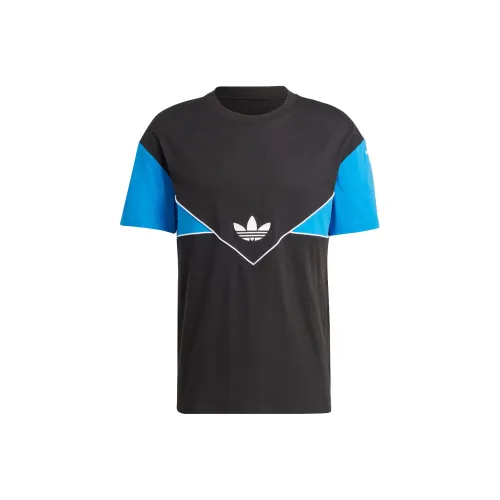 Adidas Originals TREFOIL ESSENTIALS HOODIE T-Shirts Men Blue Black