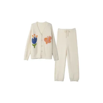 IIZZINI Scenario Pajama Set Women's Beige