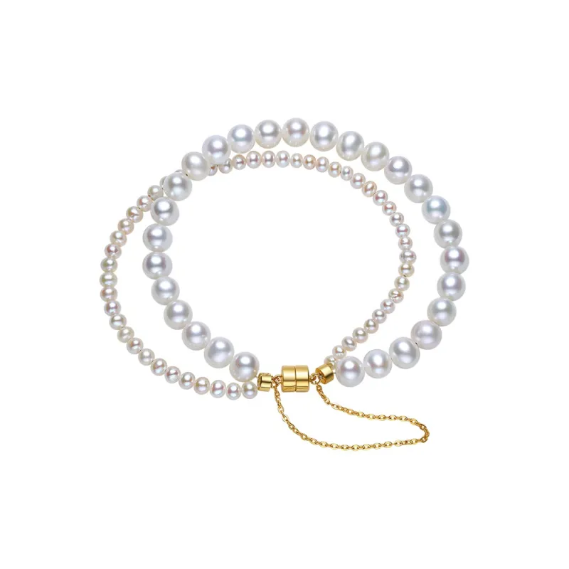 ME LUXE Freshwater Pearl Bracelet Delicate Versatile Sweet Style Women's-0