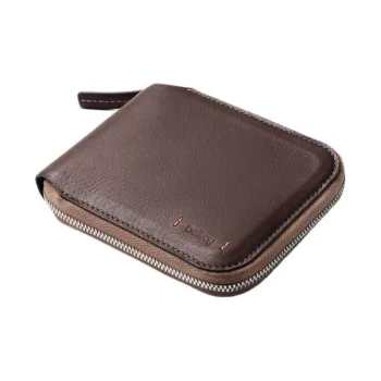 BELLROY Leather Wallet Unisex Brown