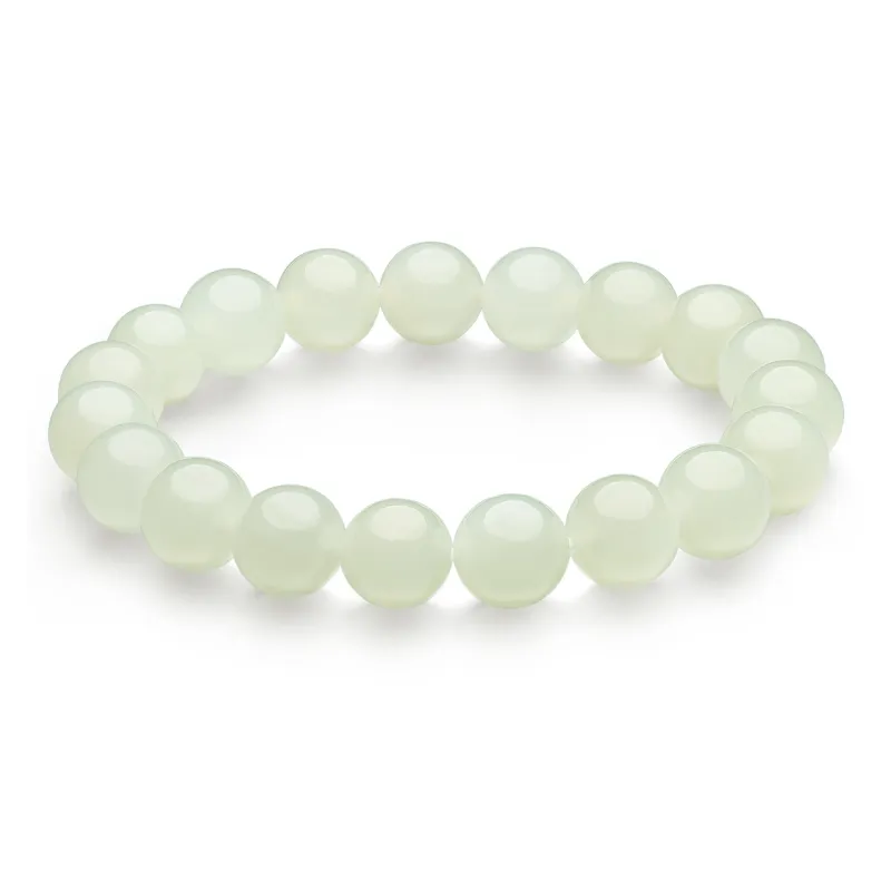 LAOMIAO Hetian Jade Bracelets White Jade Women's-0