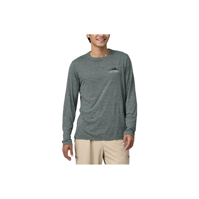 Patagonia Sweatshirt Men's Gray Green-2