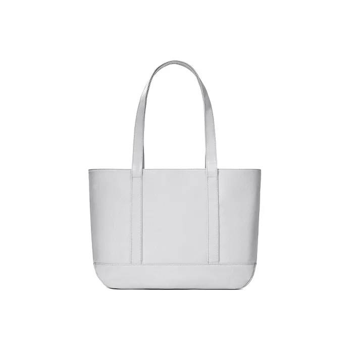 MR.ACE HOMME Polyester Tote Bag Shopping Bag Shoulder Bags Unisex Gray White Paint-3