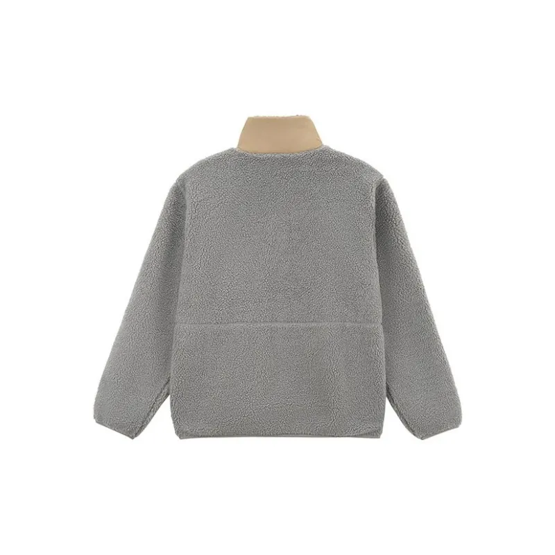 New Balance Velvet feel Coat Men's Gray-1