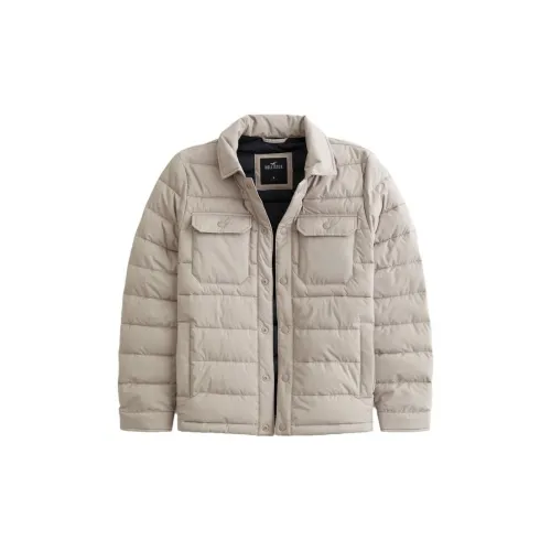 Hollister Jackets Men Camel