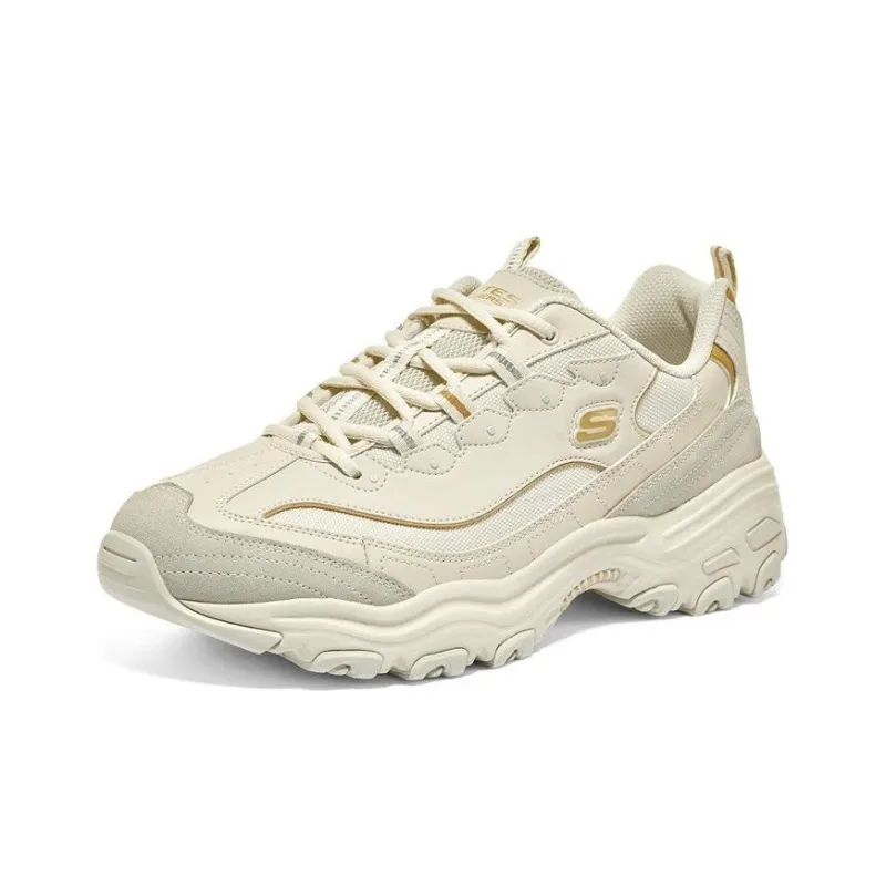 Skechers D'lites 1.0 Marathon Running Shoes 'Beige Gold'-2