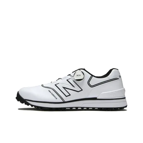 New Balance Golf Shoes Unisex Low-Top White/Black