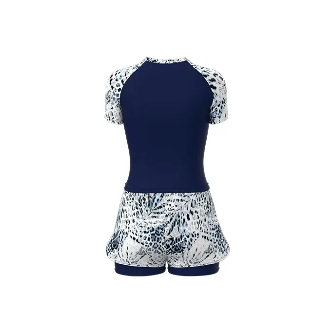 TOSWIM Two Piece Swimsuits Women's Ice Blue Vein-2