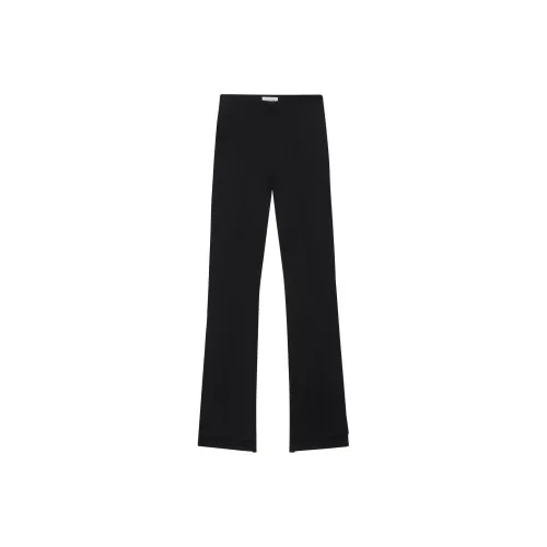 Anine Bing Lex Mid-rise Flared Trousers