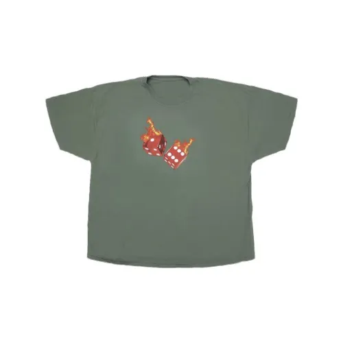 Travis Scott T-Shirts Men Green