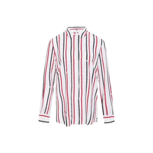 Tommy Hilfiger Shirts Women's Black/White/Red Multicolor