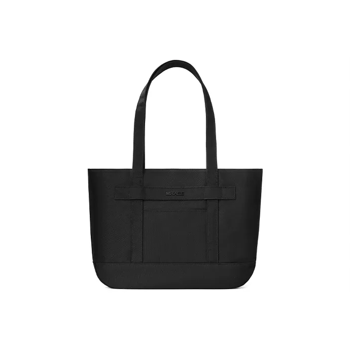 MR.ACE HOMME Polyester Tote Bag Shopping Bag Shoulder Bags Unisex Gray White Paint-4