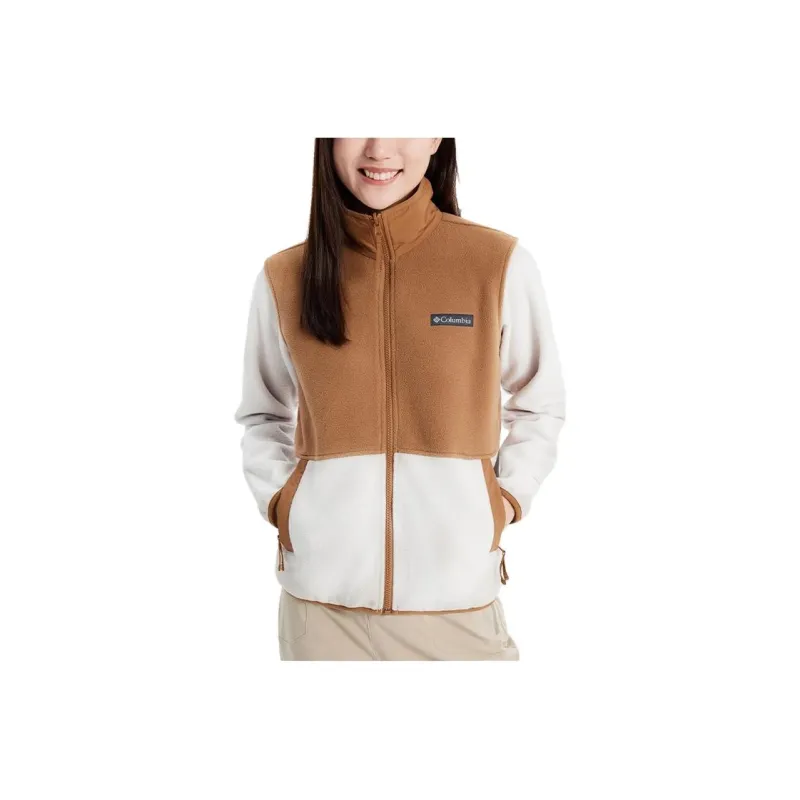 Columbia Waterproof, Thermal, And Rainproof Windbreaker Jacket Women's Brown-4