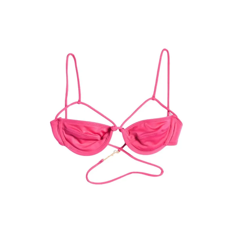Jacquemus Le Haut De Maillot Signature Bikini Top-0