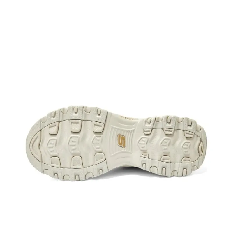 Skechers D'lites 1.0 Marathon Running Shoes 'Beige Gold'-5