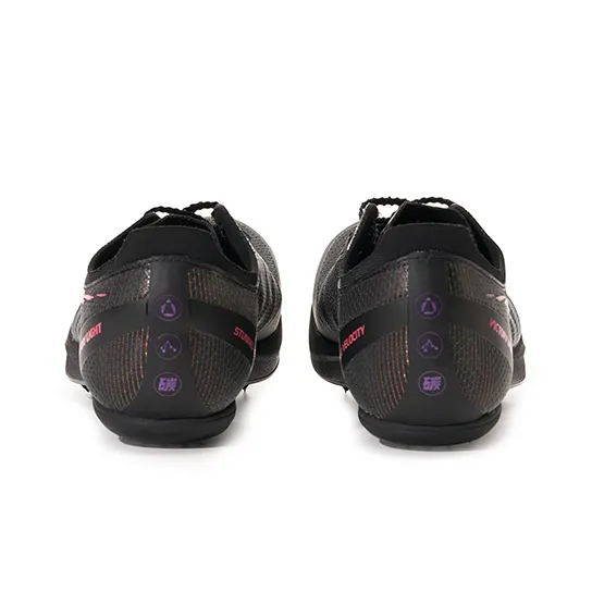 VICTORY LIGHT Anti Slip Wear Resistant Low Top Training Running Shoes Unisex Twilight Purple Obsidian Black-3