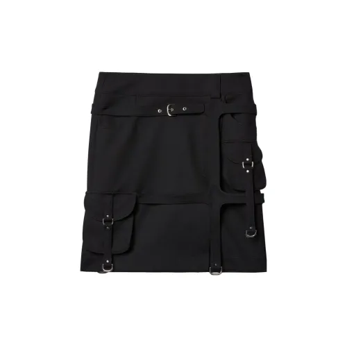 OFF-WHITE Cargo Short Skirts Women's Black