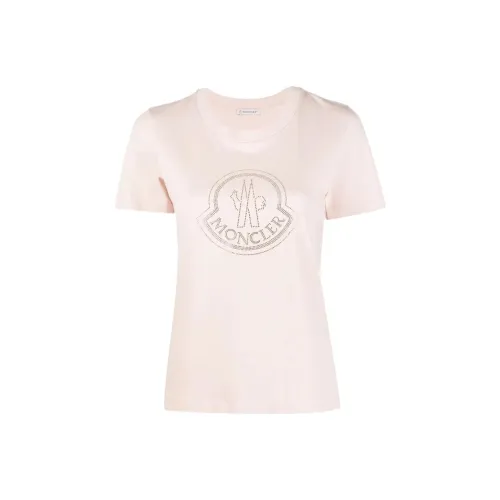 Moncler T-Shirts Women's Pink