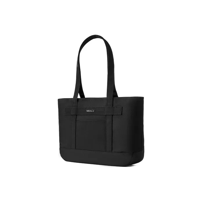 MR.ACE HOMME Polyester Tote Bag Shopping Bag Shoulder Bags Unisex Gray White Paint-5