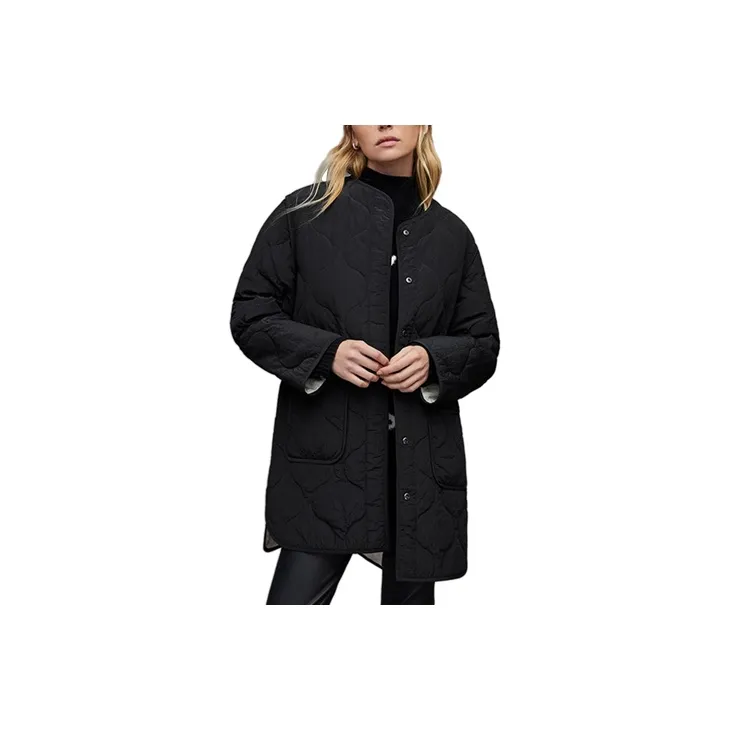 ALLSAINTS Puffer Jackets Women's White/Black-1