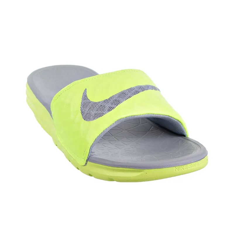Nike Benassi Slide 2 'Volt Grey'-1