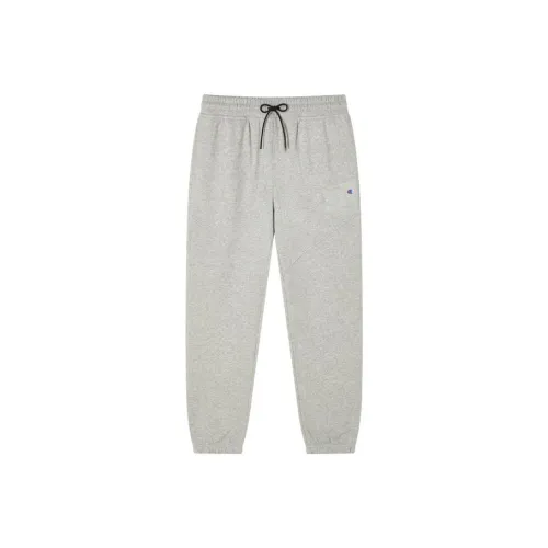 Champion Knitted Sweatpants Unisex Light Gray