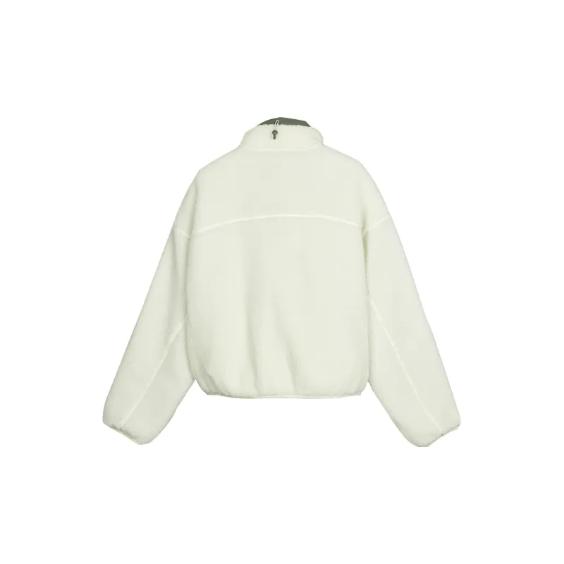 Skechers FASHION Puffer Jacket Women's Tofu White-1