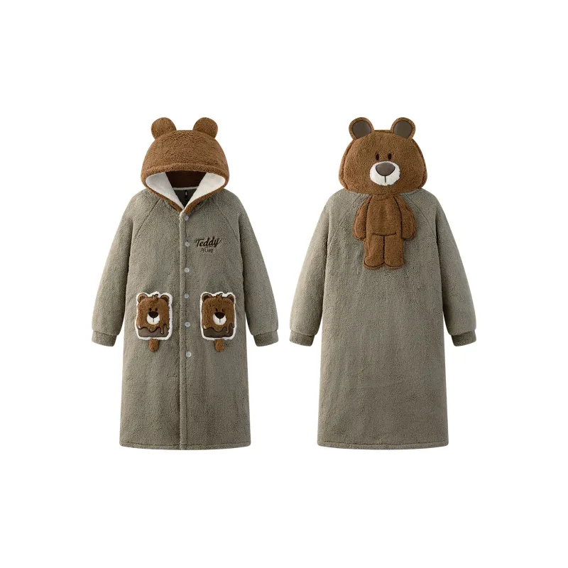 Gongdie Unisex Bath Robes-2